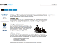 Tablet Screenshot of cpas.npross.com